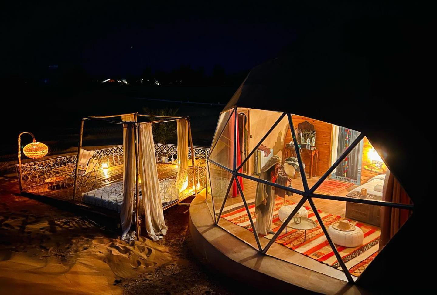 Sunrise Sahara Camp Hotel Мерцуга Екстериор снимка